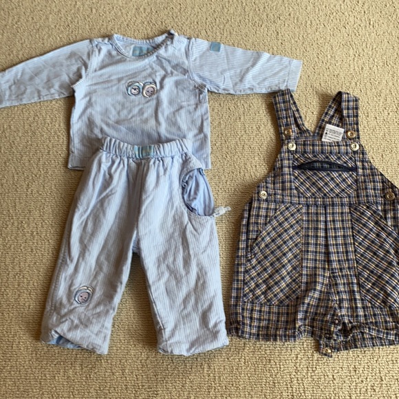 Top and pants set and overalls - Picture 2 of 5